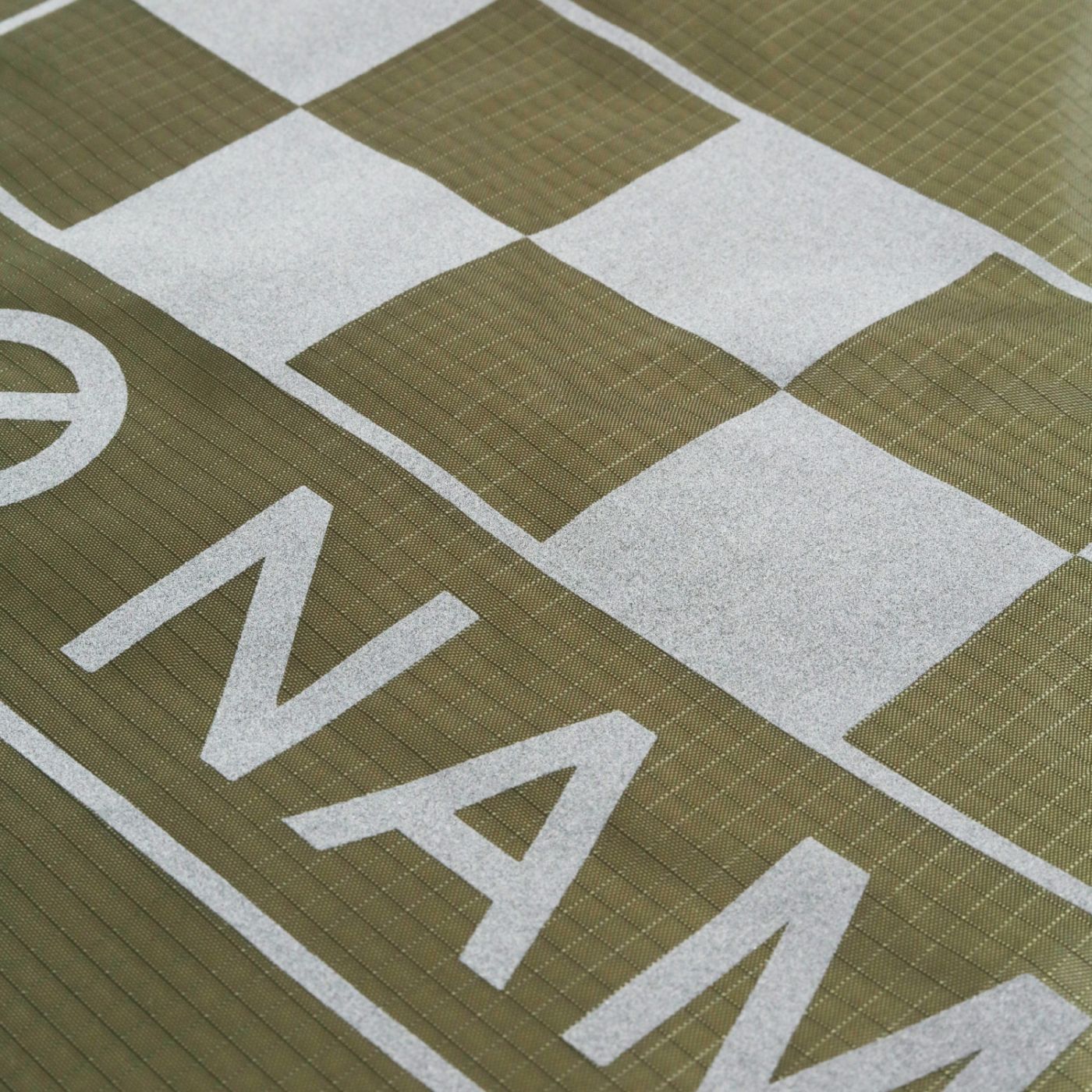 TOTE BAG - NYLON - KAKI LOGO BERLIN